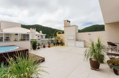 Cobertura com 4 quartos à venda na rua lázaro de oliveira souza, ingleses do rio vermelho, florianópolis, 235 m2 por r$ 2.128.000