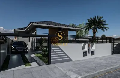 Casa em condomínio fechado com 3 quartos à venda na rua josé porto dos santos, ponte do imaruim, palhoça, 70 m2 por r$ 550.000