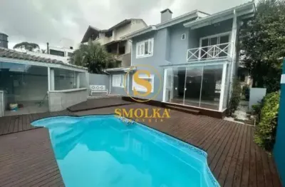 Casa em condomínio fechado com 4 quartos para alugar na rua jornalista alírio bossle, joão paulo, florianópolis, 361 m2 por r$ 12.000