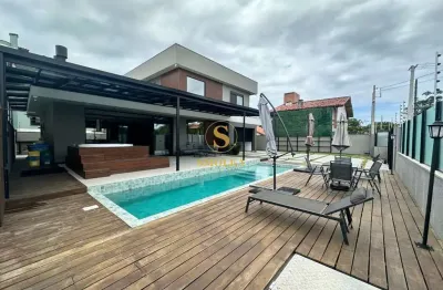 Casa em condomínio fechado com 4 quartos à venda na rua stella mares, ingleses do rio vermelho, florianópolis, 323 m2 por r$ 4.470.000
