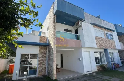 Casa em condomínio fechado com 3 quartos à venda na rua luiz elias daux, ingleses do rio vermelho, florianópolis, 120 m2 por r$ 780.000