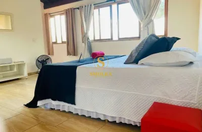 Casa em condomínio fechado com 7 quartos para alugar na rodovia baldicero filomeno, ribeirão da ilha, florianópolis, 276 m2 por r$ 12.000