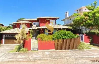 Casa em condomínio fechado com 5 quartos à venda na rua liberato carioni, lagoa da conceição, florianópolis, 378 m2 por r$ 3.250.000