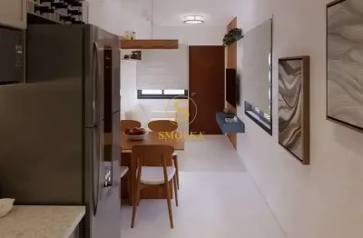 Casa em condomínio fechado com 2 quartos à venda na barra do aririú, palhoça , 54 m2 por r$ 370.000