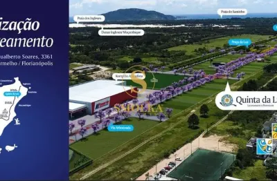 Terreno em condomínio fechado à venda na rodovia joão gualberto soares, são joão do rio vermelho, florianópolis, 375 m2 por r$ 490.892