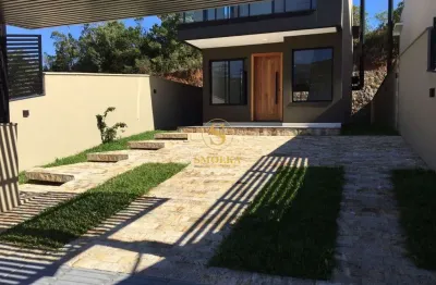 Casa em condomínio fechado com 3 quartos à venda na rodovia virgílio várzea, saco grande, florianópolis, 180 m2 por r$ 1.590.000