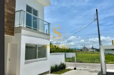 Casa em condomínio fechado com 2 quartos à venda na Rua Orlando João da Rosa, Nova Palhoça, Palhoça, 142 m2 por R$ 592.451