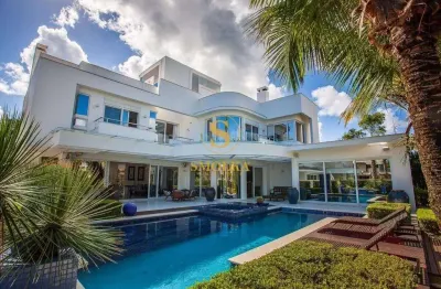 Casa em condomínio fechado com 5 quartos à venda na Rua das Trutas, Jurerê Internacional, Florianópolis, 1100 m2 por R$ 23.000.000