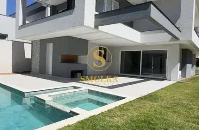 Casa em condomínio fechado com 4 quartos à venda na Servidão Três Marias, Ingleses do Rio Vermelho, Florianópolis, 350 m2 por R$ 4.449.900