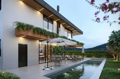 Casa em condomínio fechado com 5 quartos à venda na Estrada Haroldo Soares Glavan, Cacupé, Florianópolis, 368 m2 por R$ 13.900.000