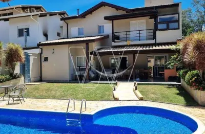 Casa em condomínio fechado com 4 quartos para alugar na rua san conrado, s/n, loteamento caminhos de san conrado (sousas), campinas, 298 m2 por r$ 8.500