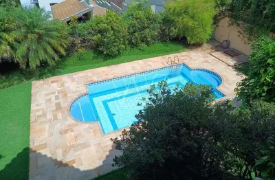 Casa em condomínio fechado com 4 quartos para alugar na Rua Armando Eurico Stocco, 13, Jardim Botânico (Sousas), Campinas, 574 m2 por R$ 14.000