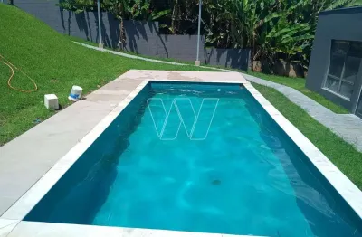 Casa em condomínio fechado com 2 quartos para alugar na rua luiz de paula, 255, parque jatibaia (sousas), campinas, 64 m2 por r$ 3.000