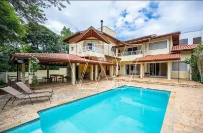 Casa em condomínio fechado com 4 quartos à venda na rodovia josé bonifácio coutinho nogueira, 700, sousas, campinas, 385 m2 por r$ 2.600.000