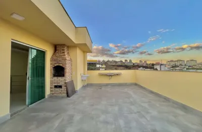 Cobertura com 3 quartos à venda na rua um, 635, arvoredo 2ª seção, contagem por r$ 480.000