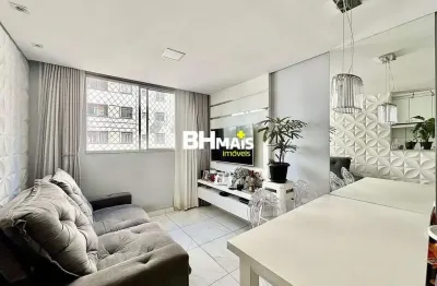 Apartamento com 2 quartos à venda na avenida miguel perrela, 975, castelo, belo horizonte por r$ 399.000