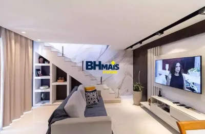 Cobertura com 3 quartos à venda na rua elson nunes de souza, 490, castelo, belo horizonte por r$ 1.380.000