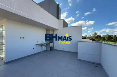 Cobertura com 2 quartos à venda na professor   francisco henrique, 125, caiçara, belo horizonte por r$ 835.000