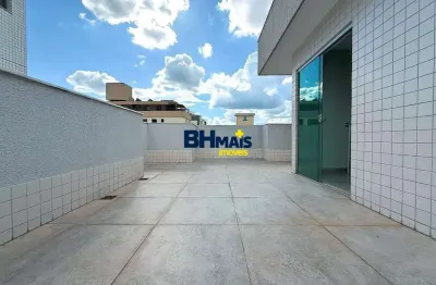 Cobertura com 3 quartos à venda na rua castelo de almada, 217, castelo, belo horizonte por r$ 795.000