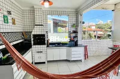 Cobertura com 3 quartos à venda na rua belterra, 236, ouro preto, belo horizonte por r$ 649.000