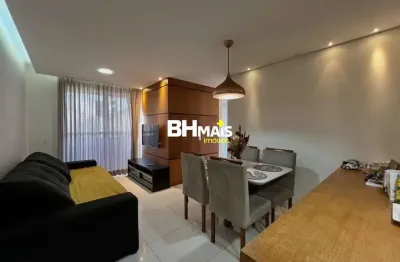 Apartamento com 3 quartos à venda na rua castelo de são jorge, 55, castelo, belo horizonte por r$ 550.000