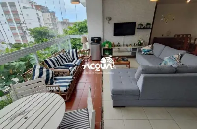 Apartamento com 4 quartos à venda na Rua Argentina, 635, Enseada, Guarujá