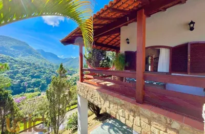 Casa com 4 dormitórios à venda, 326 m² por r$ 1.650.000,00 - albuquerque - teresópolis/rj