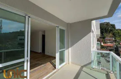 Apartamento com 2 dormitórios à venda, 88 m² por r$ 498.000,00 - pimenteiras - teresópolis/rj