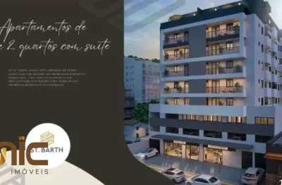 Lançamento no centro da cidade, apartamentos de 1 e 2 quartos