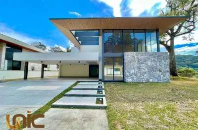 Casa com 4 dormitórios à venda, 525 m² por r$ 5.700.000,00 - quebra frascos - teresópolis/rj