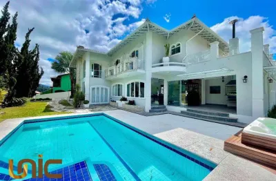 Casa com 4 dormitórios à venda, 600 m² por r$ 3.500.000,00 - tijuca - teresópolis/rj
