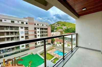 Apartamento com 2 dormitórios à venda, 59 m² por R$ 550.000,00 - Várzea - Teresópolis/RJ