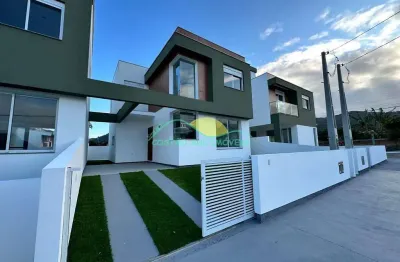 Casa nova no bairro açores, florianópolis - vista maravilhosa para o mar, - imóvel com 3 quartos e