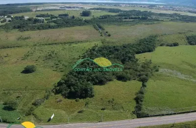 Área plana, frente para rodovia,  entre os bairros campeche e tapera, próxima ao acesso do aeroport