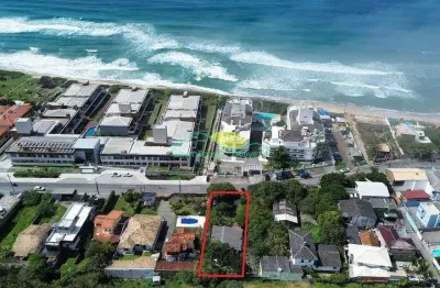 Terreno de 615,34m², com escritura pública, a 135 metros da praia - morro das pedras - florianópoli