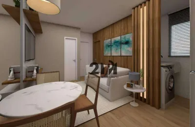 Apartamento com 2 dormitórios à venda, 37 m² por r$ 315.000,00 - parada inglesa - são paulo/sp