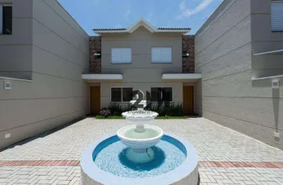 Sobrado no pé da serra da cantereira em condomsobrado em condomínio fechado no pé da serra à venda, 50 m² por r$ 399.000 - tremembé - são paulo/sp