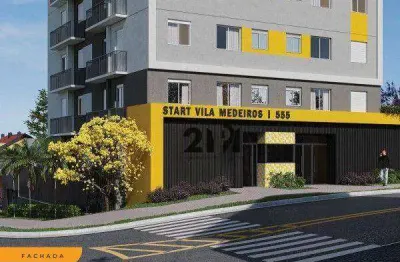 Apartamento com 2 dormitórios à venda, 35 m² por r$ 317.000,00 - vila medeiros - são paulo/sp