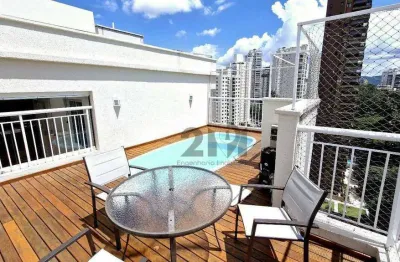 Cobertura com 2 dormitórios à venda, 164 m² por r$ 1.495.000,00 - santana - são paulo/sp