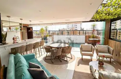 Cobertura com 4 dormitórios à venda, 290 m² por r$ 2.500.000,00 - santana - são paulo/sp