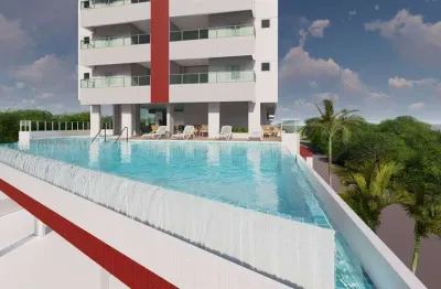 Apto de 2 dorm, c/ 1 suíte,  vista mar, sacada gourmet, 79 m² de área útil. bairro: caiçara.