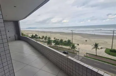 Apto de 2 dorm c/ 2 suítes, 1 vaga, frente mar, 91,22 m² de área útil. bairro: caiçara.
