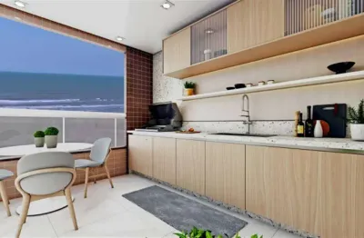 Apto de 2 dorm c/ suíte, vista mar, 2 vagas, 69,78 de área útil. bairro: jardim real.