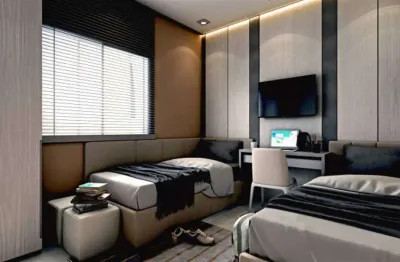 Apto de 2 dorm c/ suíte, vista mar, 2 vagas, 79,51 m² de área útil. bairro: jardim real.
