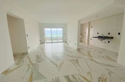 Apto de 3 dorm c/ 2 suítes, 2 vagas, ampla vista mar, 126 m² de área útil. bairro: aviação.