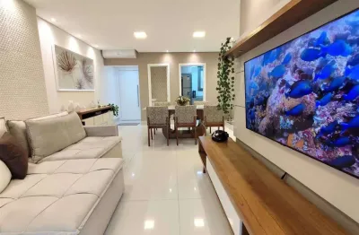 Apto de 2 dorm c/ 2 suites, porteira fechada, 2 vagas, 99 m² de área útil. bairro: canto do forte.