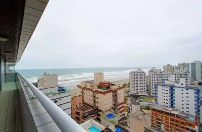 Apto de 2 dorm c/ 2 suítes, vista mar, 102 m² de áre útil. bairro: tupi.