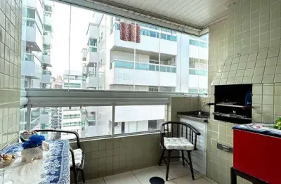 Apto de 1 dorm, c/ sacada gourmet, 55 m² de area util. bairro: aviacao.