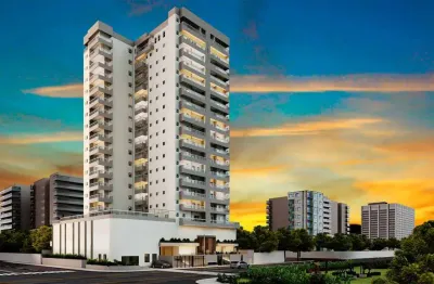 Apto de 2 dorm c/ 1 suíte, sacada gourmet, 2 vagas, 70 m² de área útil. bairro: guilhermina.