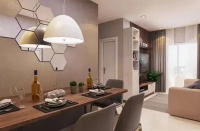 Apto de 2 dorm c/ 1 suíte, sacada, lazer de clube,  57 m² de área útil. bairro: boqueirão.